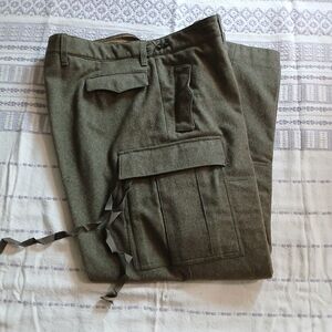 German Army Cold War Era Schilling OHG Reichartshausen Winter Wool Pants 1968
